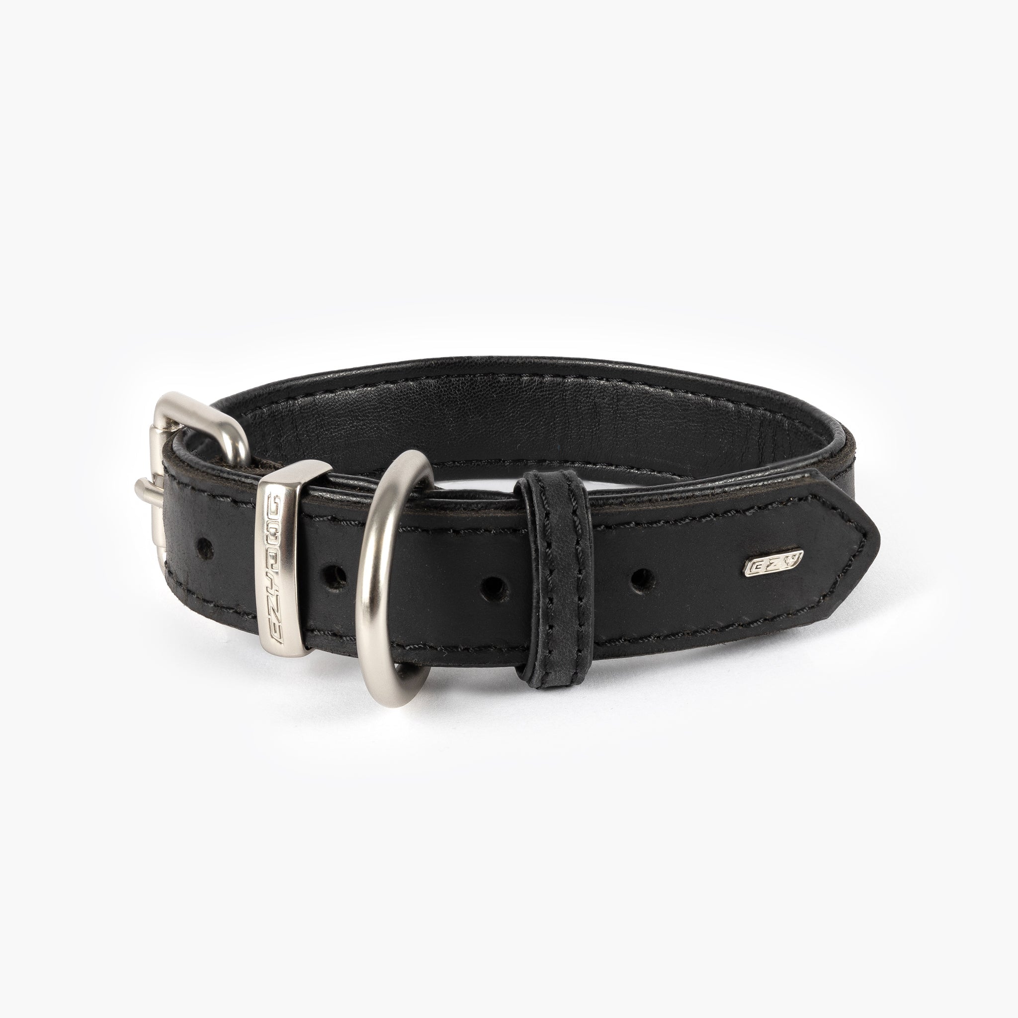 OL Collar Black Front Angle