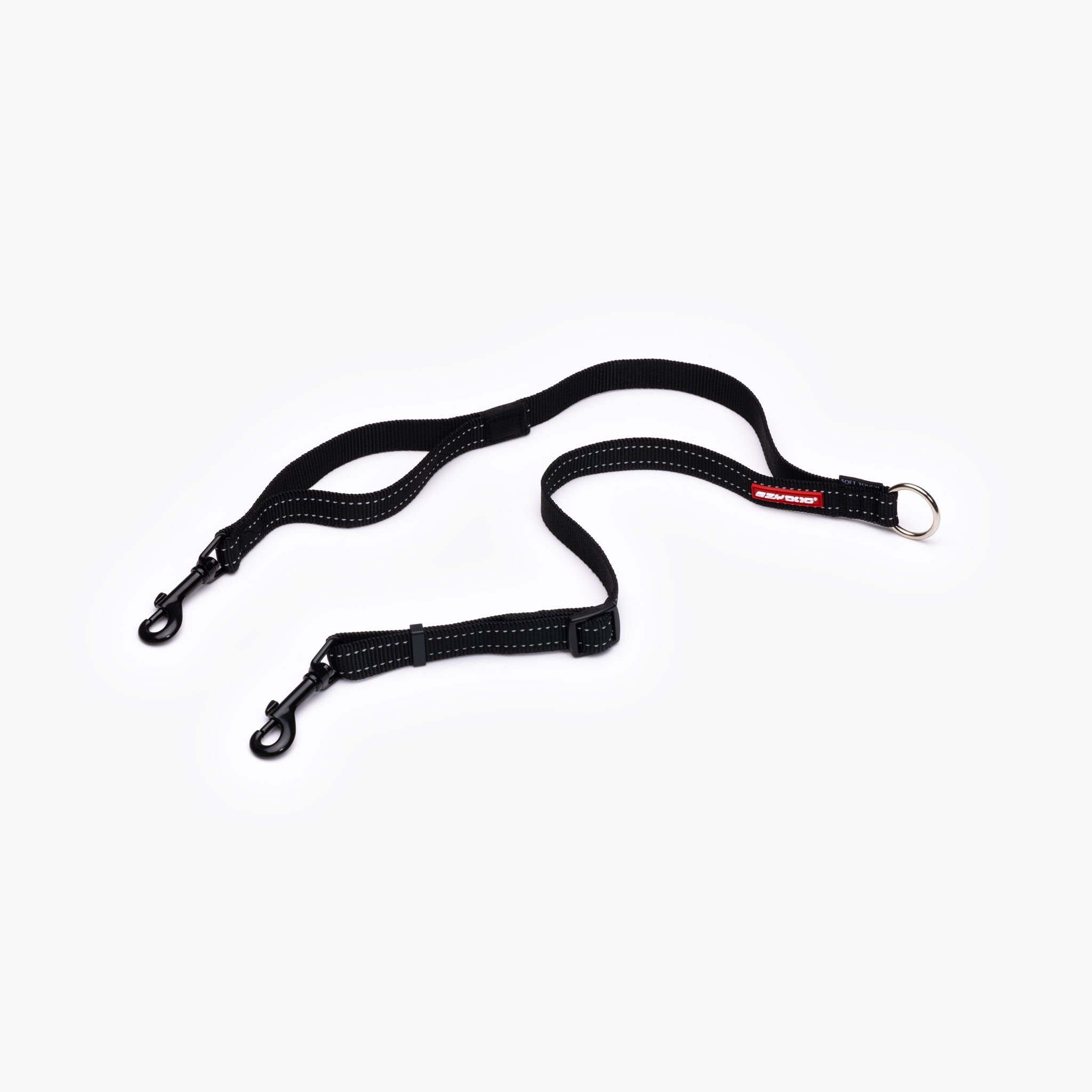 EzyDog Soft touch coupler in black