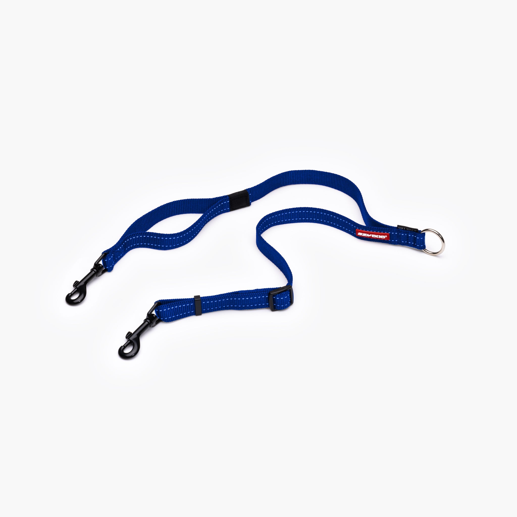 EzyDog soft touch coupler in blue