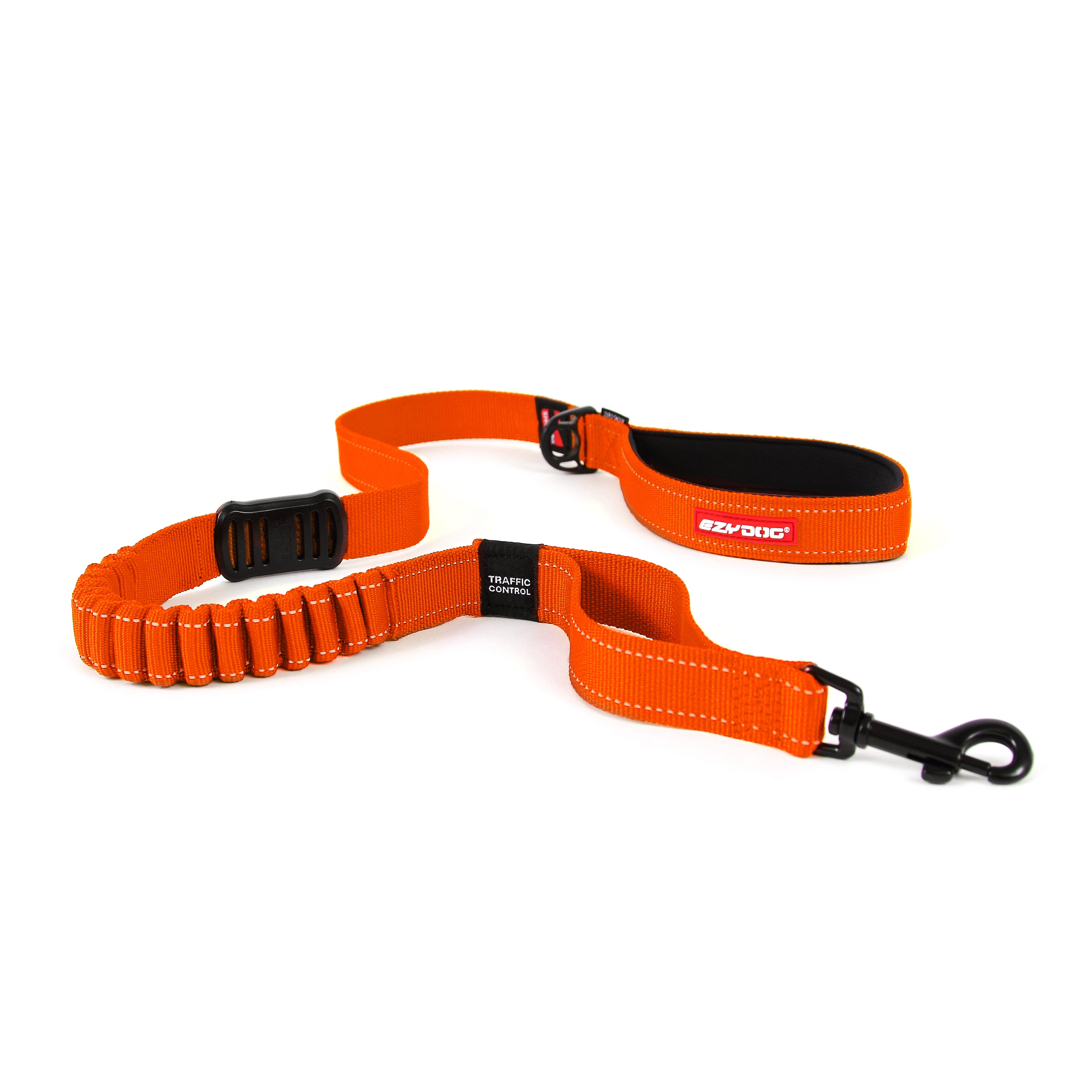 EzyDog Zero shock leash orange in color