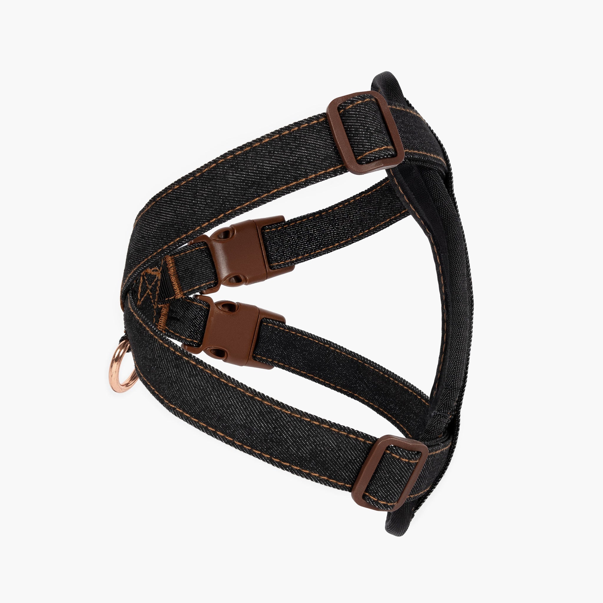 Chest Plate Dog Harness - Denim