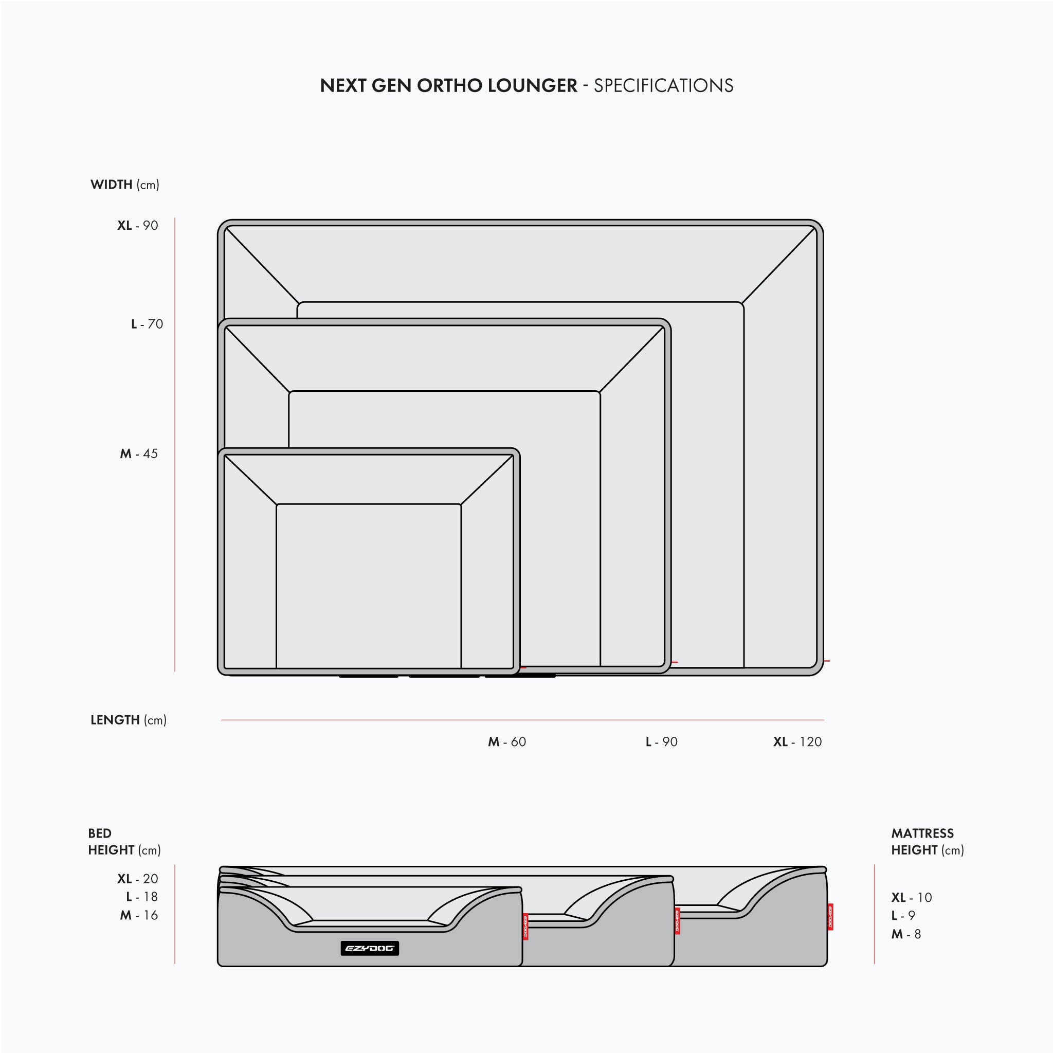 Next Gen Ortho Lounger Bed